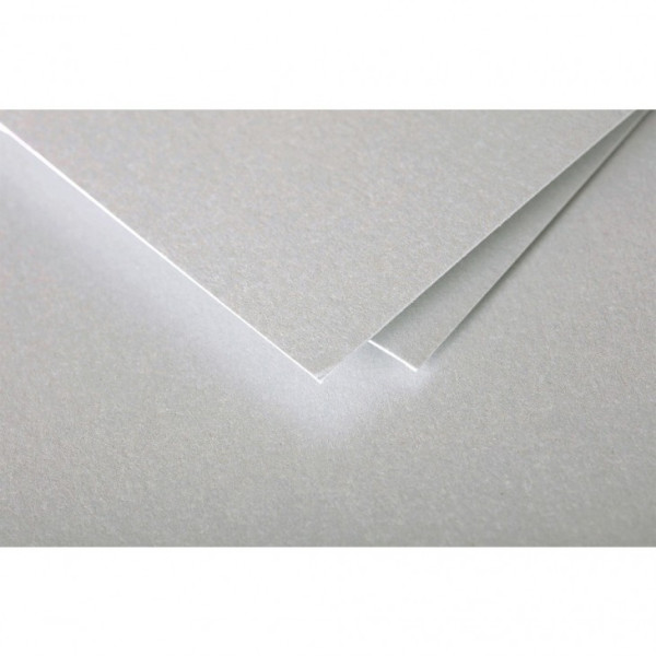 Enveloppes - Carré - 165x165mm - Pollen - Argent - 20 unités - Clairefontaine