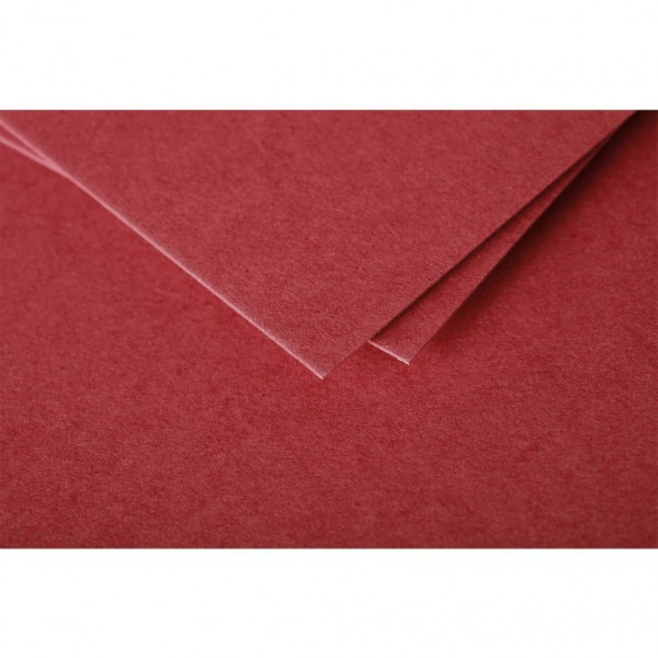Enveloppes - Carré - 165x165mm - Pollen - Rouge cerise - 20 unités - Clairefontaine