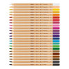 Crayons de couleur - Mine épaisse - 24 couleurs - Boîte métal - Milan
