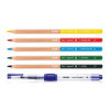 Crayons de couleur - Aquarelle + Pinceau avec réservoir d'eau - 5 couleurs - Milan