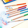 Crayons de couleur - Aquarelle - Mine épaisse - Pinceau inclus - 36 couleurs - Milan