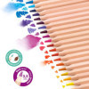 Crayons de couleur - Aquarelle - Mine épaisse - Pinceau inclus - 36 couleurs - Milan