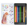 Crayons de couleur - Aquarelle - Sans bois - Pinceau inclus - 12 couleurs - Milan