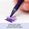 Crayons de couleur - Aquarelle - Sans bois - Pinceau inclus - 12 couleurs - Milan
