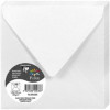 photo-Enveloppes - Carré - 140x140mm - Pollen - Blanc irisé - 20 unités - Clairefontaine