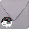 photo-Enveloppes - Carré - 140x140mm - Pollen - Gris koala - 20 unités - Clairefontaine
