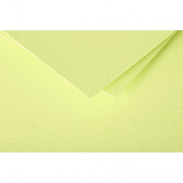 Enveloppes - Carré - 140x140mm - Pollen - Vert bourgeon - 20 unités - Clairefontaine