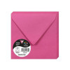 photo-Enveloppes - Carré - 140x140mm - Pollen - Rose fuchsia - 20 unités - Clairefontaine