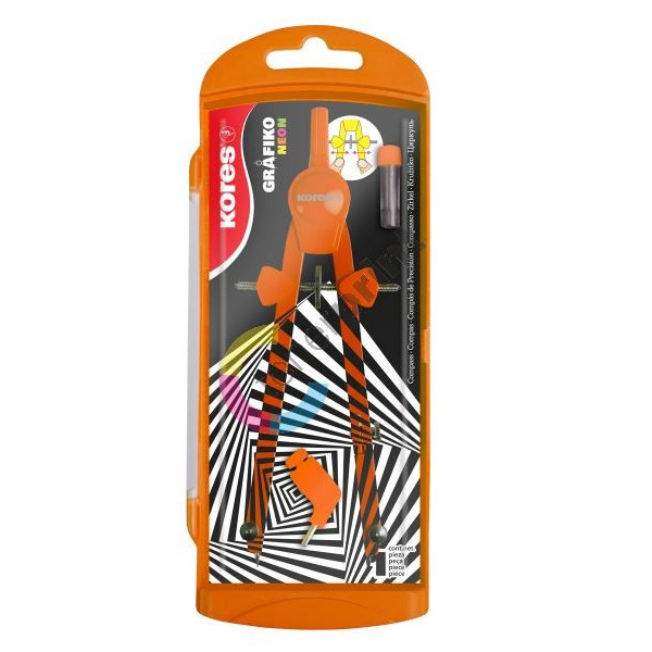 Compas Grafiko Neon - Kores - orange