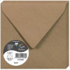 photo-Enveloppes - Carré - 140x140mm - Marron kraft - 20 unités - Clairefontaine