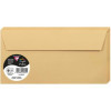 photo-Enveloppes - Format DL - 110x220mm - Caramel - 20 unités - Clairefontaine