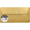 photo-Enveloppes - Format DL - 110x220mm - Or - 20 unités - Clairefontaine