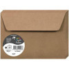 Enveloppes - Format C6 - 114x162mm - Pollen - Marron kraft - 20 unités - Clairefontaine