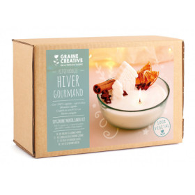 photo-Kit - Fabrique une bougie - Parfum orange - Hiver gourmand - Graine créative