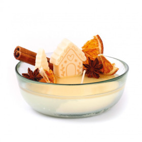 Kit - Fabrique une bougie - Parfum orange - Hiver gourmand - Graine créative