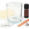 Kit - Fabrique une bougie parfumée - Lithothérapie - Quartz rose - Graine créative