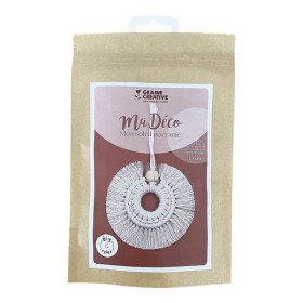 photo-Kit créatif - Macramé - Soleil à suspendre - Accessoires inclus - Graine créative