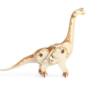 Maquette - Puzzle - 3D - Mécanique - Dinosaure - Diplodocus - 48 pièces - Dès 8 ans