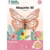photo-Maquette - Puzzle - 3D - En bois - Papillon - 22 pièces - Dès 8 ans