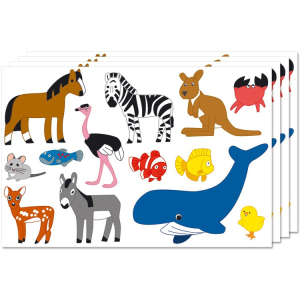 Gommettes Animaux - 26 Pièces