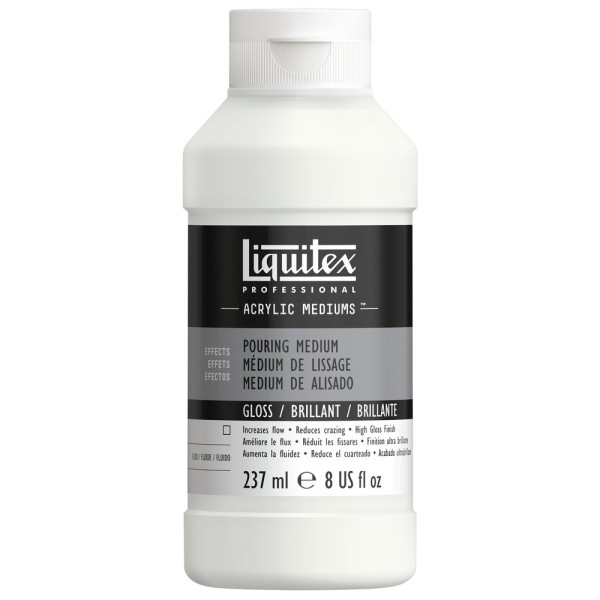 photo-Médium de lissage - Peinture acrylique - Brillant - Liquitex - 237ml