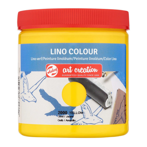 photo-Peinture pour linogravure - Jaune - Linoléum - Art Création - 250ml