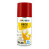photo-Bombe de peinture - Rouge feu - RAL 3000 - Mat - Tous supports - Loisirs créatifs - 150ml