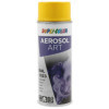 Bombe de peinture - Jaune trafic - RAL 1023 - Brillant - Tous supports - Aérosol Art