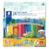 photo-24 crayons de couleur - Aquarellable -  Staedtler - Noris Aquarell