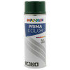 photo-Bombe de peinture acrylique - Vert mousse - RAL 6005 - Brillant - Tous supports - Prima Color - 400ml