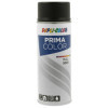 photo-Bombe de peinture acrylique - Noir - RAL 9005 - Mate - Tous supports - Prima Color - 400ml