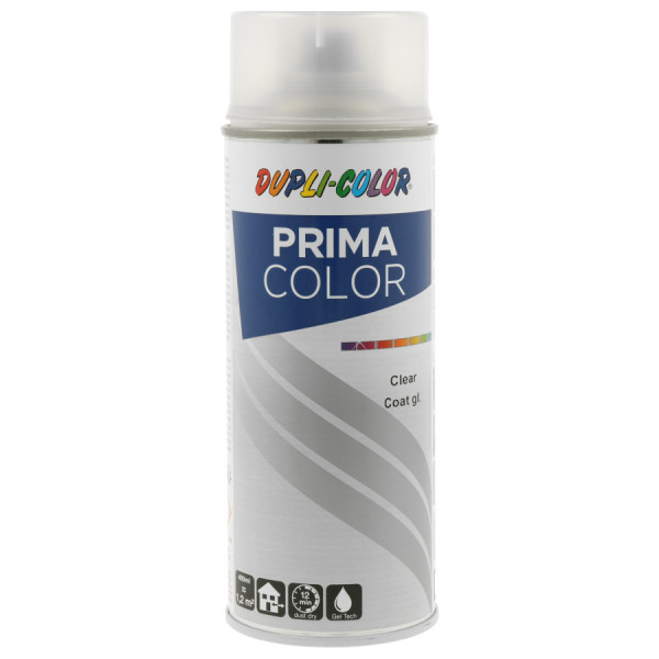 photo-Bombe de vernis - Transparent - Mate - Tous supports - Prima Color - 400ml