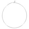 Ras du cou - Rigide - Argenté - 13 cm diamètre - Collier à faire soi même