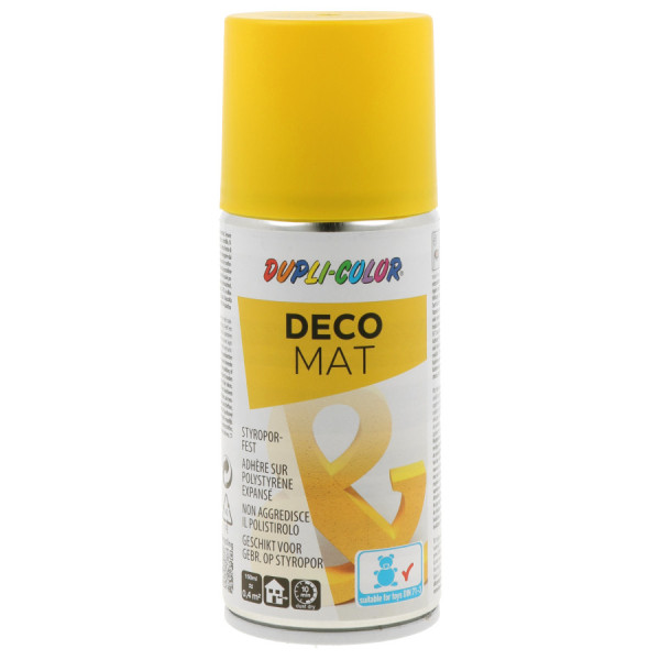 photo-Bombe de peinture - Jaune colza - Mat - Tous supports - Loisirs créatifs - 150ml