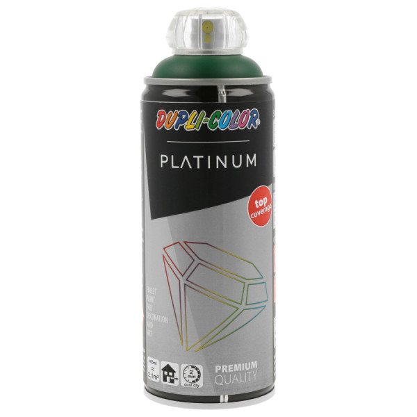 photo-Bombe de peinture - Vert mousse - RAL 6005 - Satiné mate - Décoration - Platinium