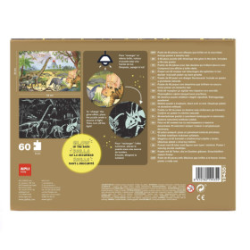 Puzzle - Enfant - 60 pièces - Les dinosaures - Apli Kids