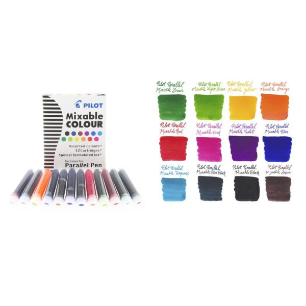Lot De 12 Cartouches Parallel Pen | Surdiscount