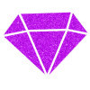 Peinture tous supports - Pailletée - Fushia - 80ml - IZINK - Diamond