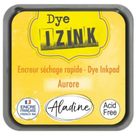 photo-Encreur - Aquarellable - Séchage rapide - Jaune aurore - Aladine - IZINK Dye