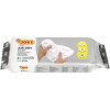 Lot de 6 blocs de pâte à modeler - Autodurcissante - Blanc - 500g - Jovi