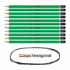 12 crayons à papier - HB - Mine graphite - BIC Criterium 550