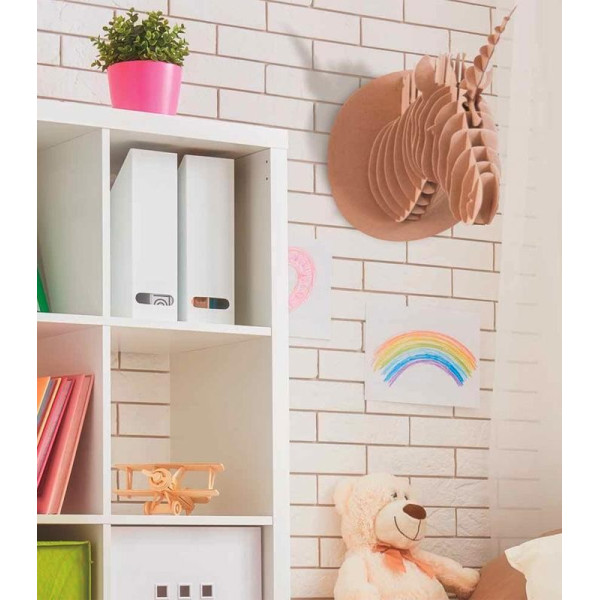 Trophée Mural En Carton - La Licorne - Ctop | à seulement 5,99 €