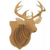 Trophée Mural En Carton - Le Cerf pas cher