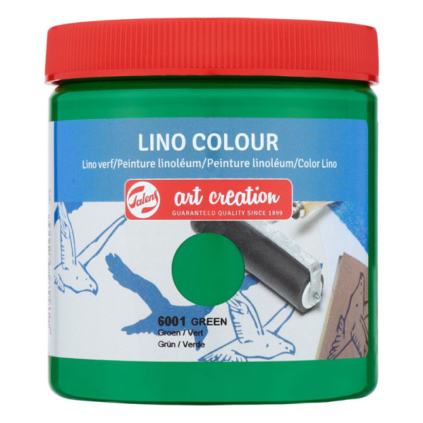 photo-Peinture pour linogravure - Vert - Linoléum - Art Création - 250ml