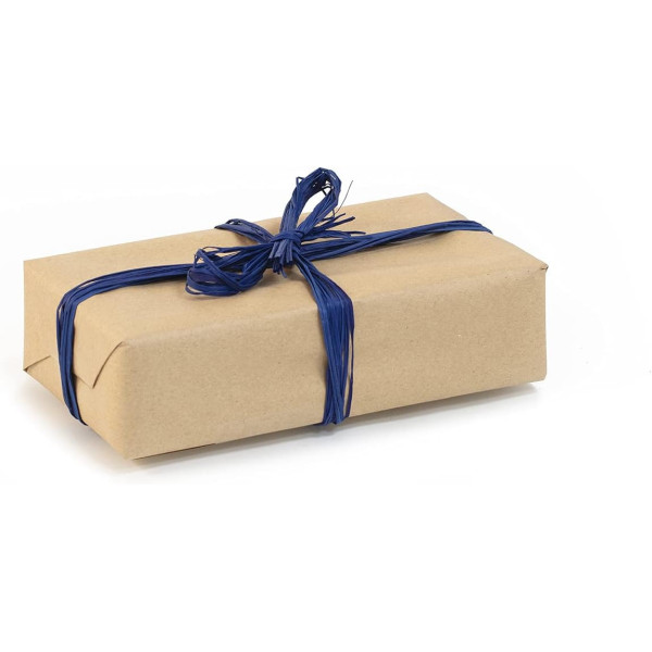 Raphia - Bleu France - Emballage cadeau - Loisirs créatifs - DIY - 1m50 - Clairefontaine