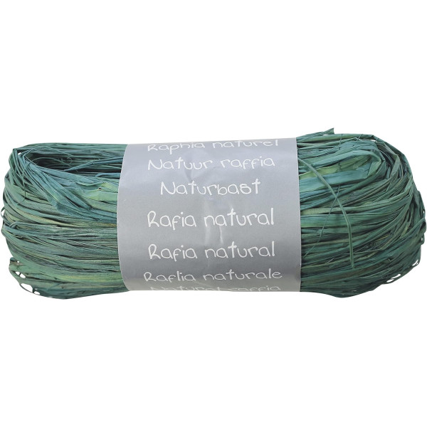 photo-Raphia - Turquoise - Emballage cadeau - Loisirs créatifs - DIY - 1m50 - Clairefontaine