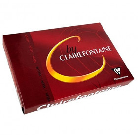 Ramette De 250 Feuilles De Papier C By Clairefontaine Velin Blanc, A4, 100 G/M2 4640C pas cher