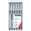 Feutres Fineliner Pigment Liner 308 Noir Étui De 6 Staedtler | Surdiscount