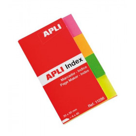 Index Notes Fluo 20X50 Apli 11286 pas cher