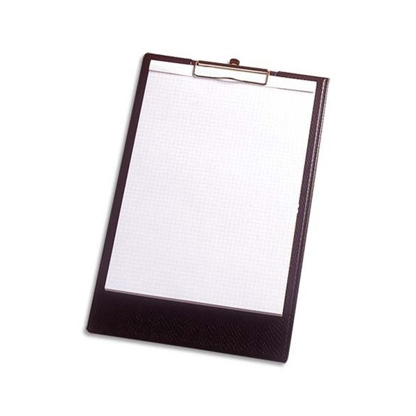 Porte Bloc Avec Rabat A4 Noir Apli 17204 | Surdiscount